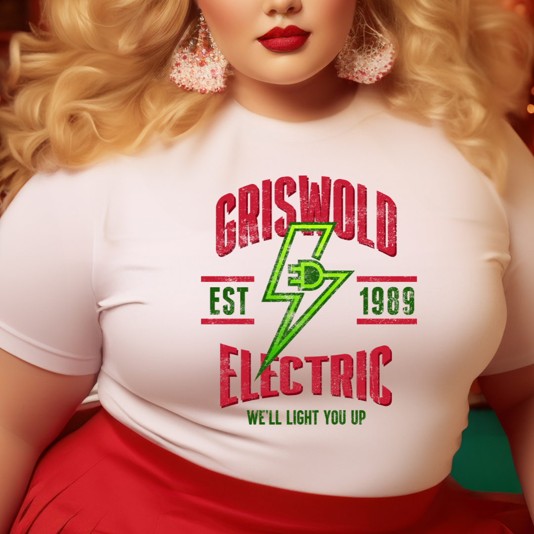 Griswold Electrics Ladies tee shirt, Christmas movie, Christmas vacation, Christmas t-shirt