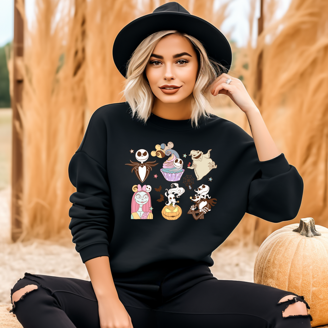 Pumpkin King Mommy and Me Matching crewneck sweater