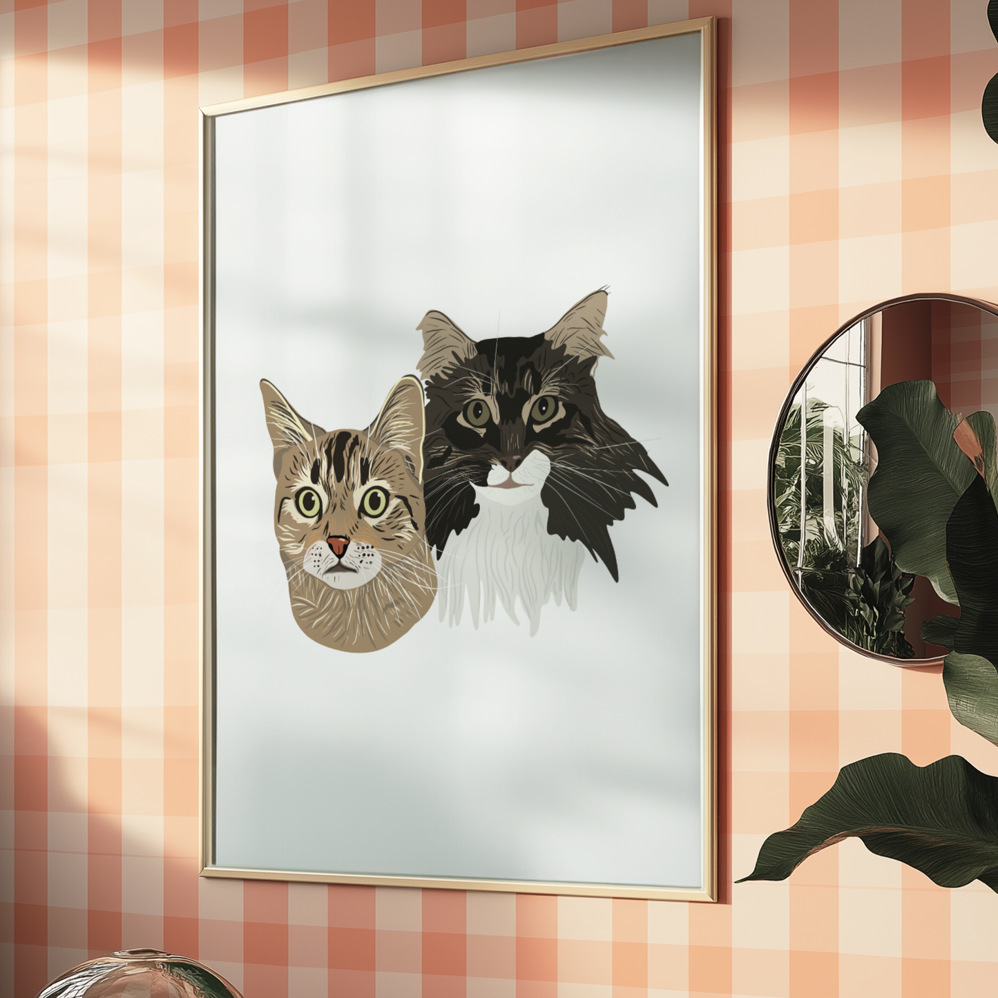 Pet Portrait Digital Print High resolution 300 DPI digital download (not a physical print)