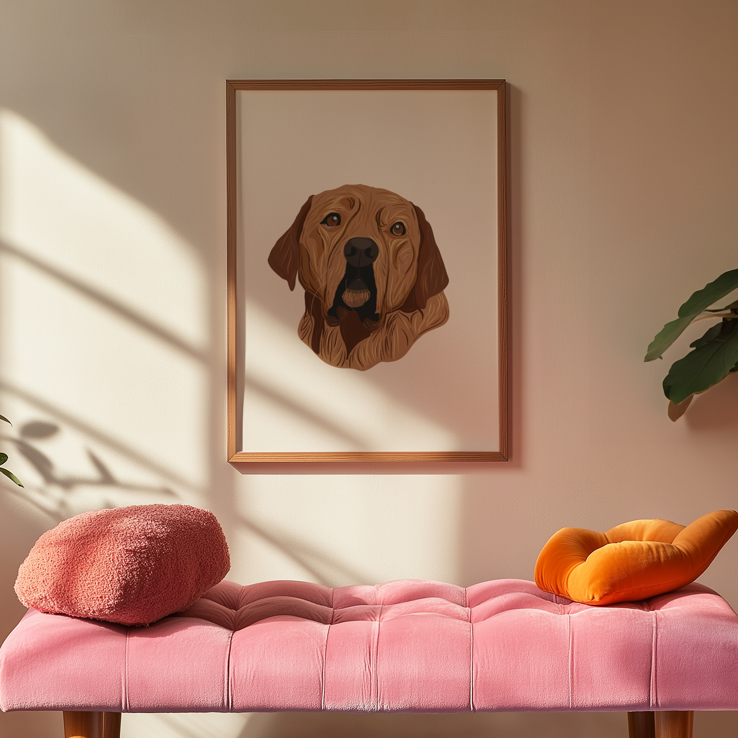 Pet Portrait Digital Print High resolution 300 DPI digital download (not a physical print)