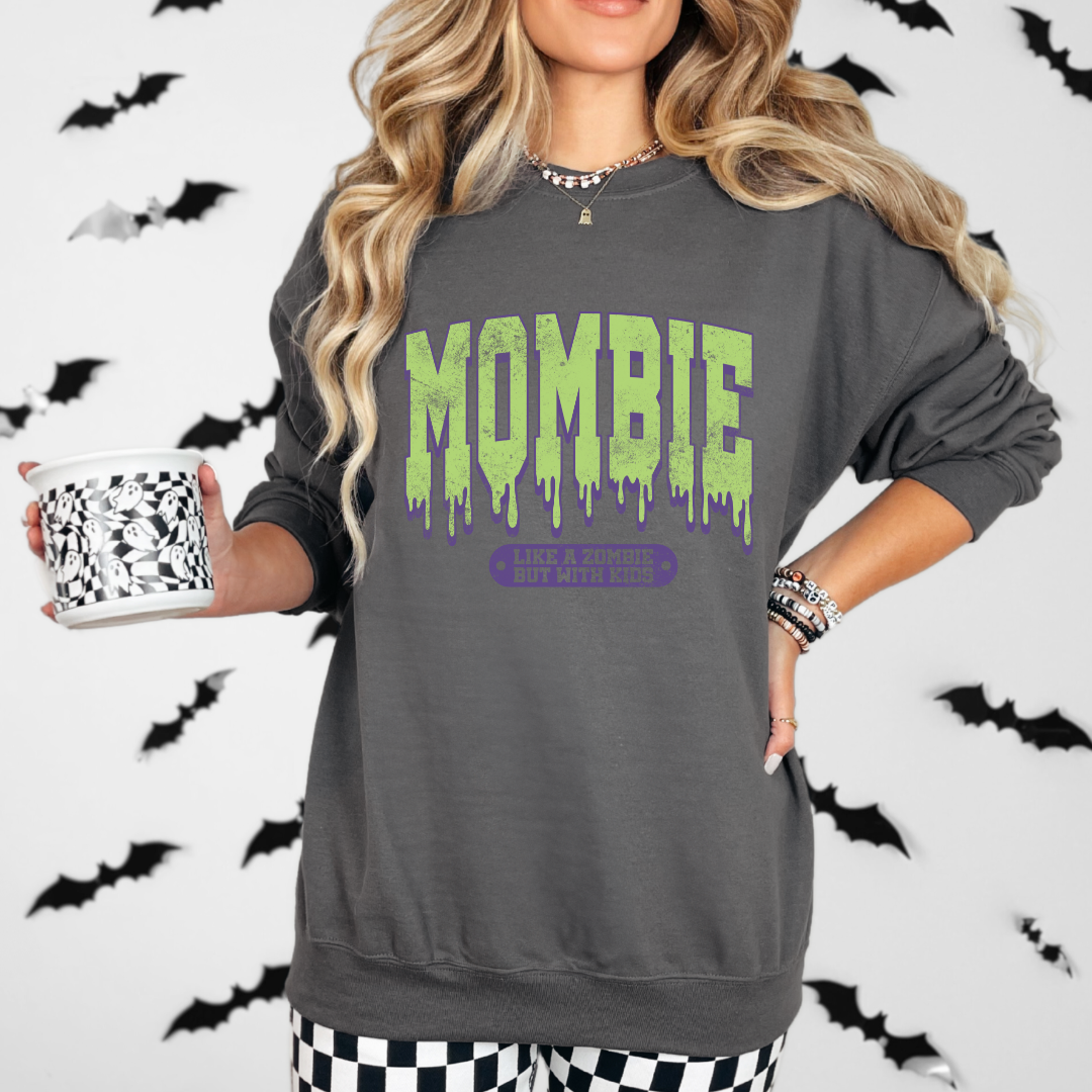 Mombie Womens ladies crewneck sweater