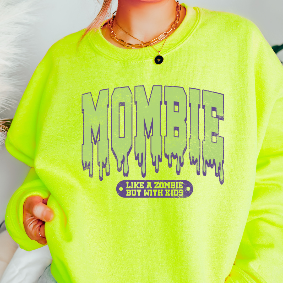 Mombie Womens ladies crewneck sweater