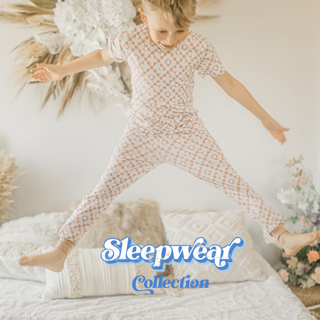 Holiday Collection Kids Two-Piece Bamboo long Sleeve Pajama Set