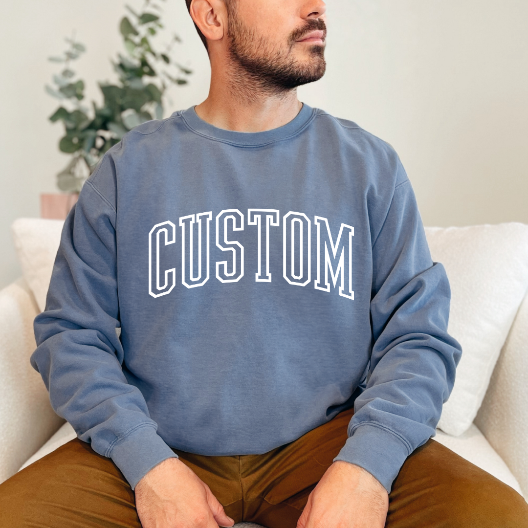Custom Varsity Unisex crewneck sweater