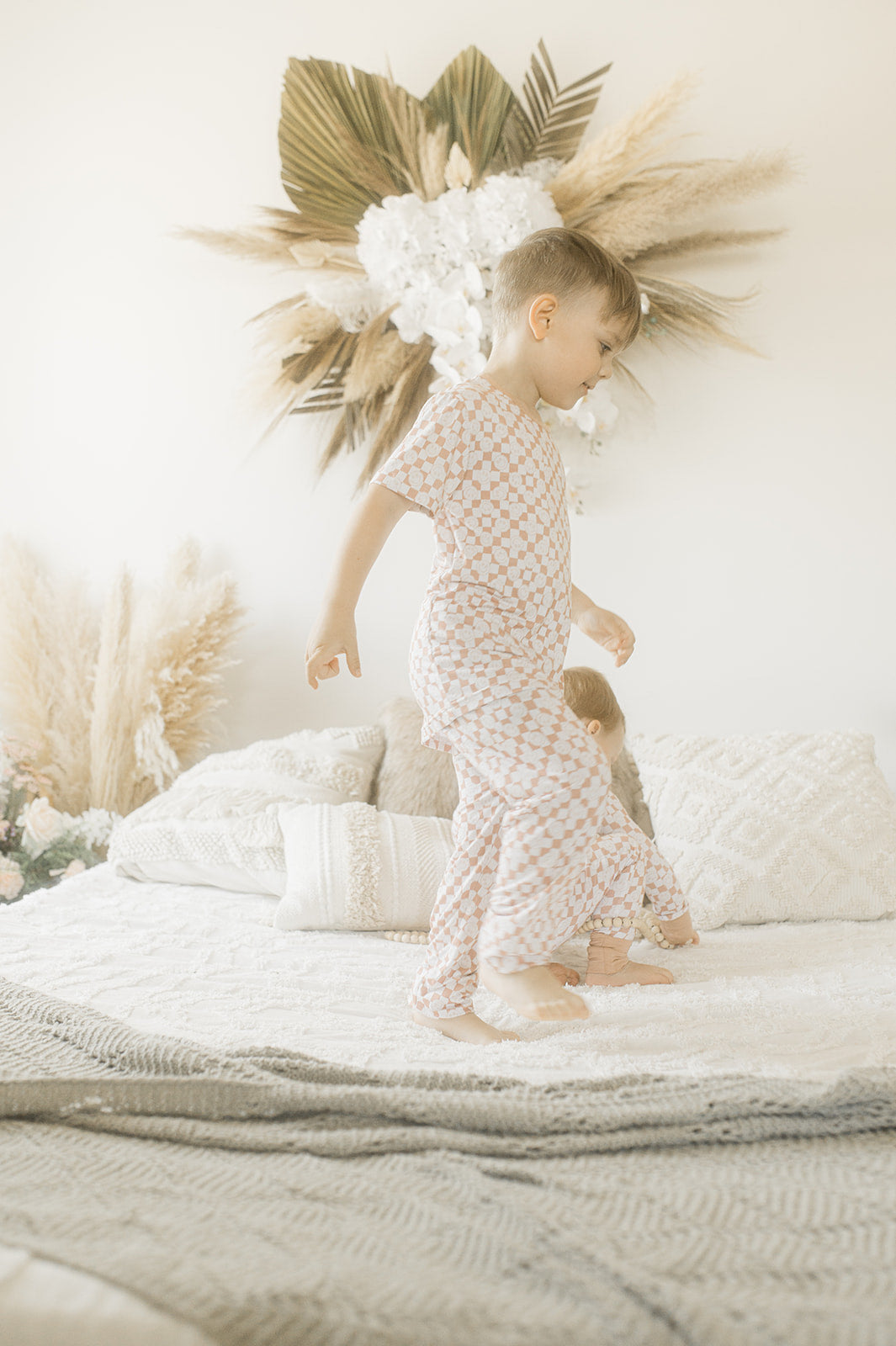 Holiday Collection Kids Two-Piece Bamboo long Sleeve Pajama Set
