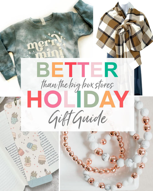 Better than the big box stores Holiday Gift guide