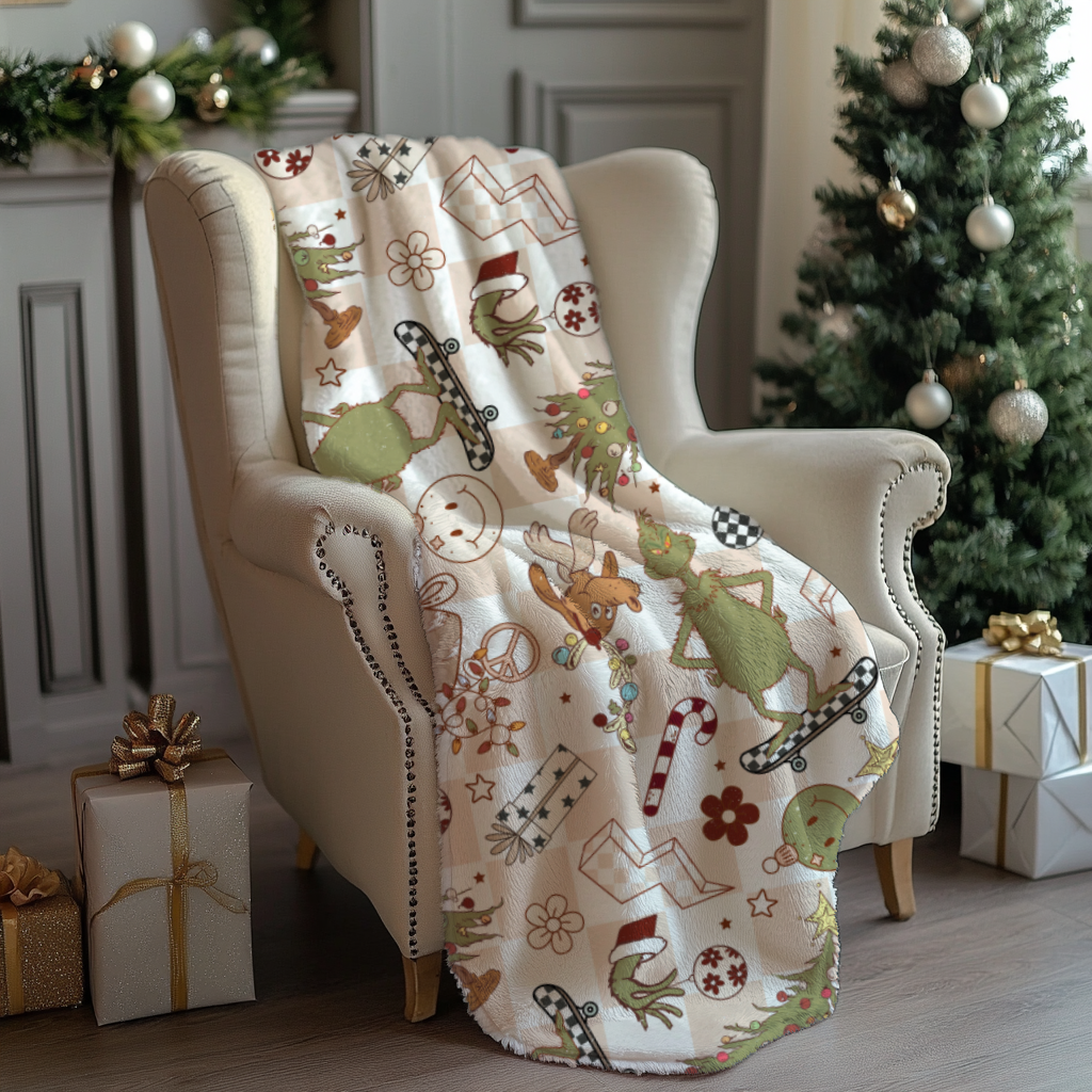 Holiday Collection Minky Blanket