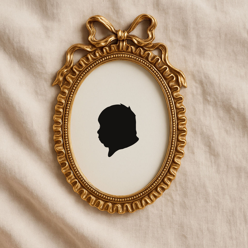 *CUSTOM* Silhouette Portrait Digital Illustration | DIGITAL FILE ONLY