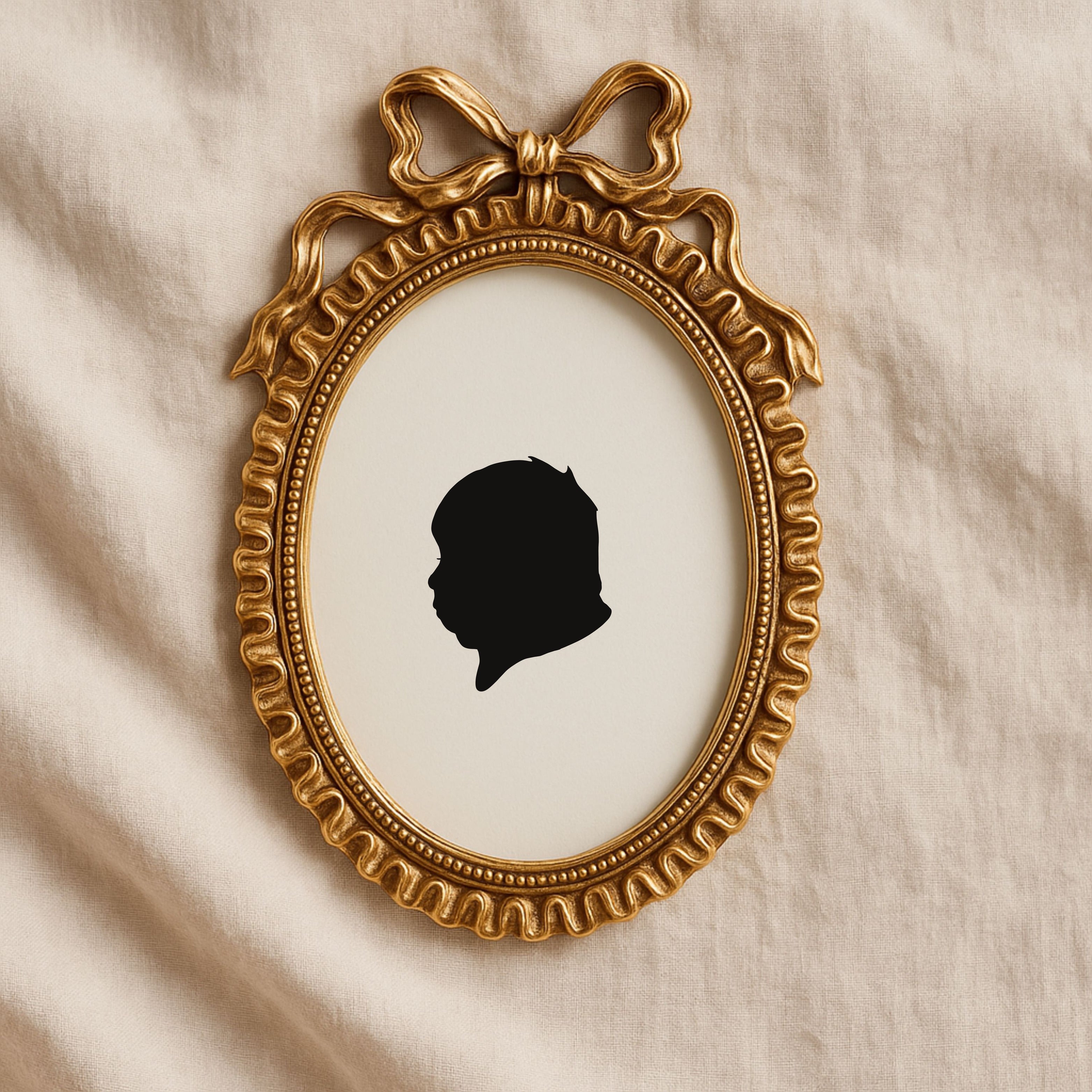 *CUSTOM* Silhouette Portrait Digital Illustration | DIGITAL FILE ONLY