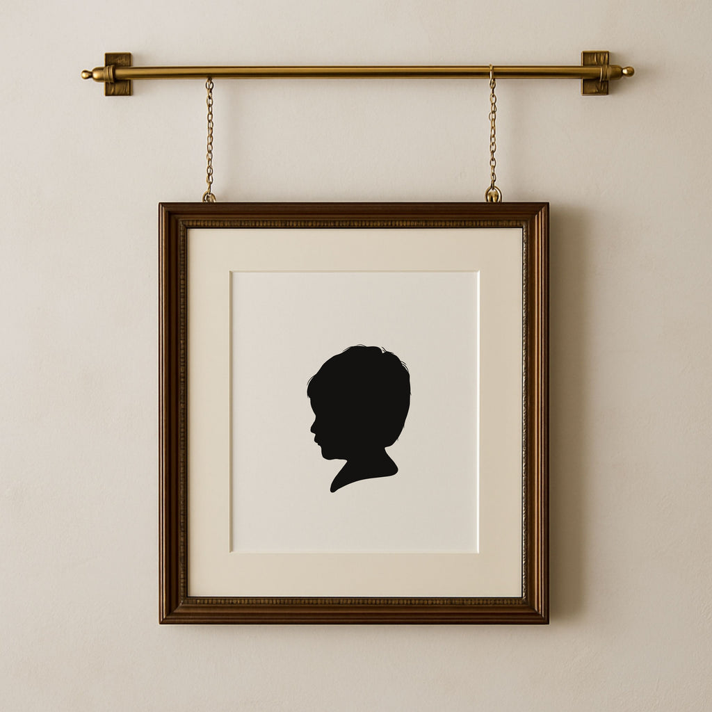 *CUSTOM* Silhouette Portrait Digital Illustration | DIGITAL FILE ONLY
