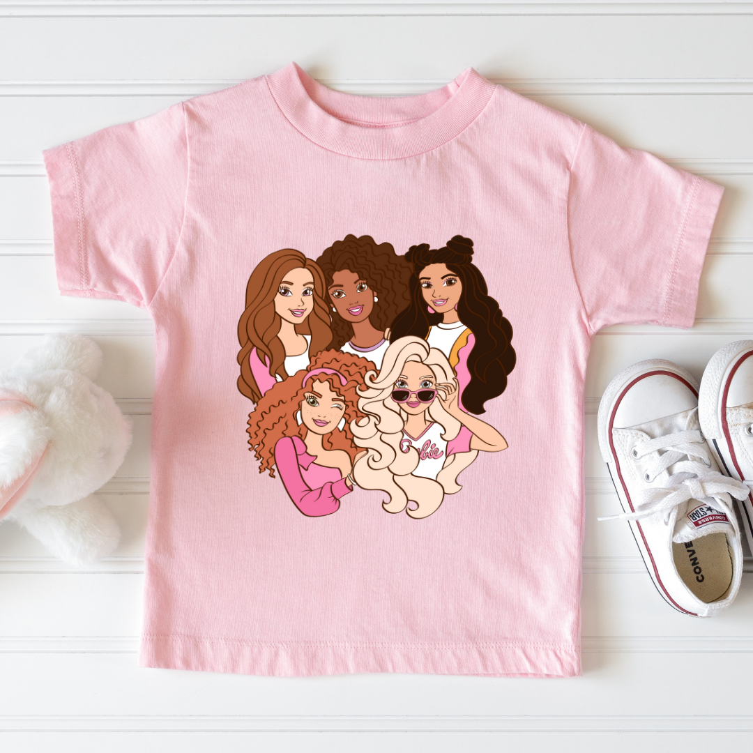Dolls Friends Graphic Kids T-Shirt
