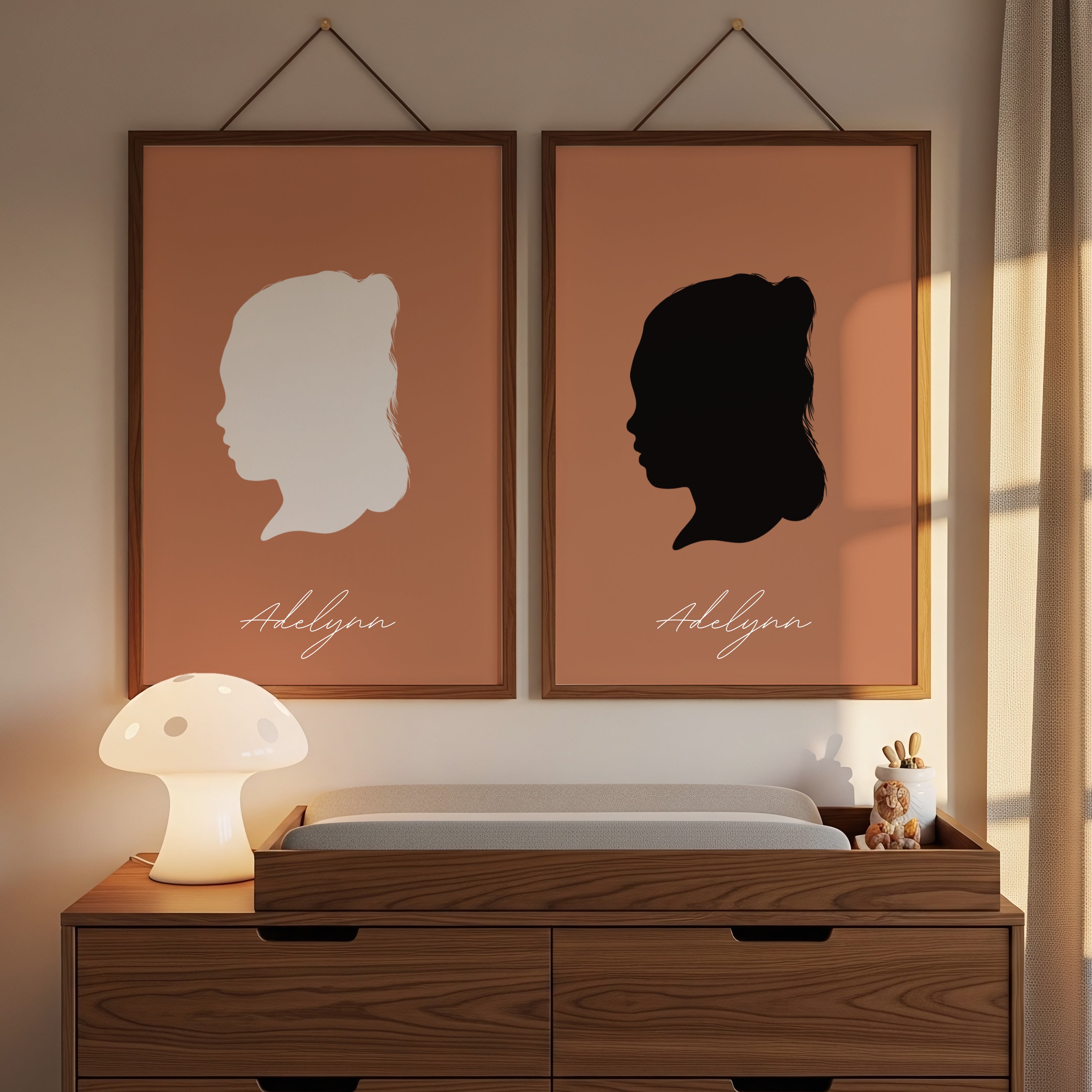 *CUSTOM* Silhouette Portrait Digital Illustration | DIGITAL FILE ONLY