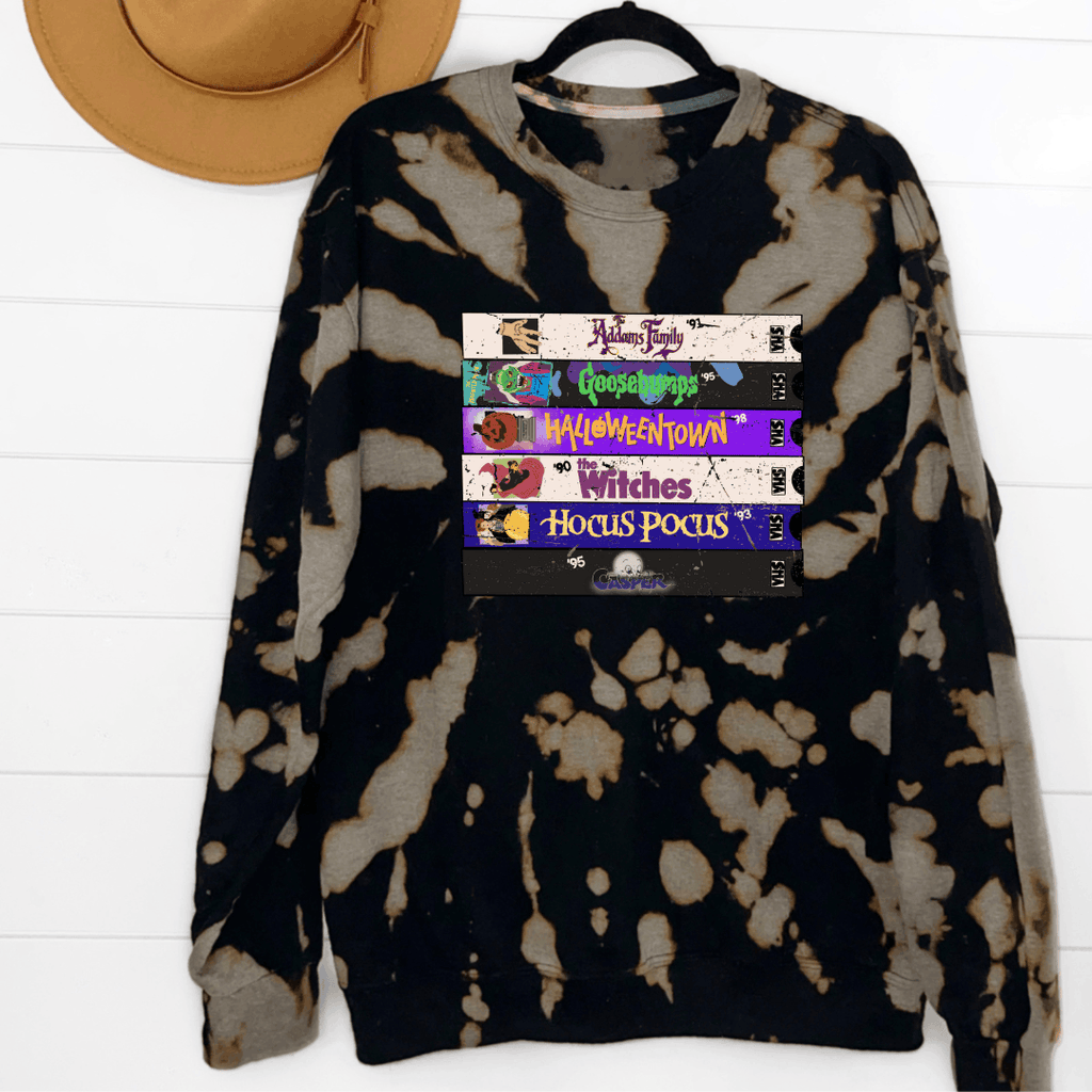 90s VHS crewneck sweater Birdie and Bee