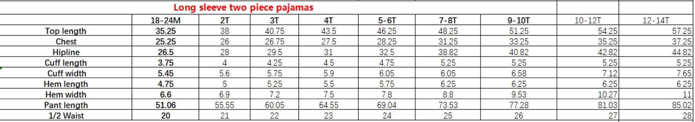 Emerald Dreams Kids Two-Piece Bamboo Pajama Set