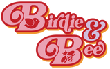 Birdie and Bee Primary Logo Transparent