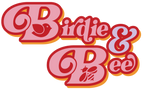 Birdie and Bee Primary Logo Transparent