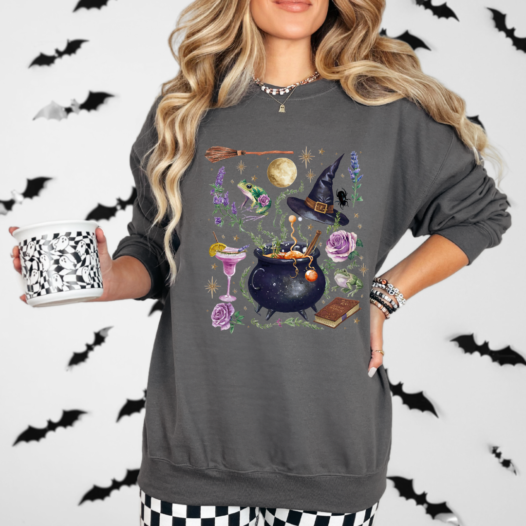 Practical Magic Ladies Crewneck Sweater