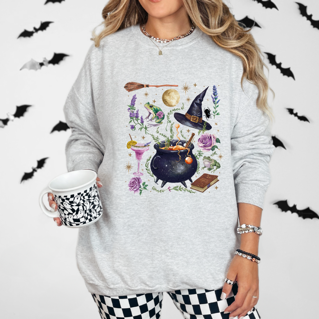 Practical Magic Ladies Crewneck Sweater