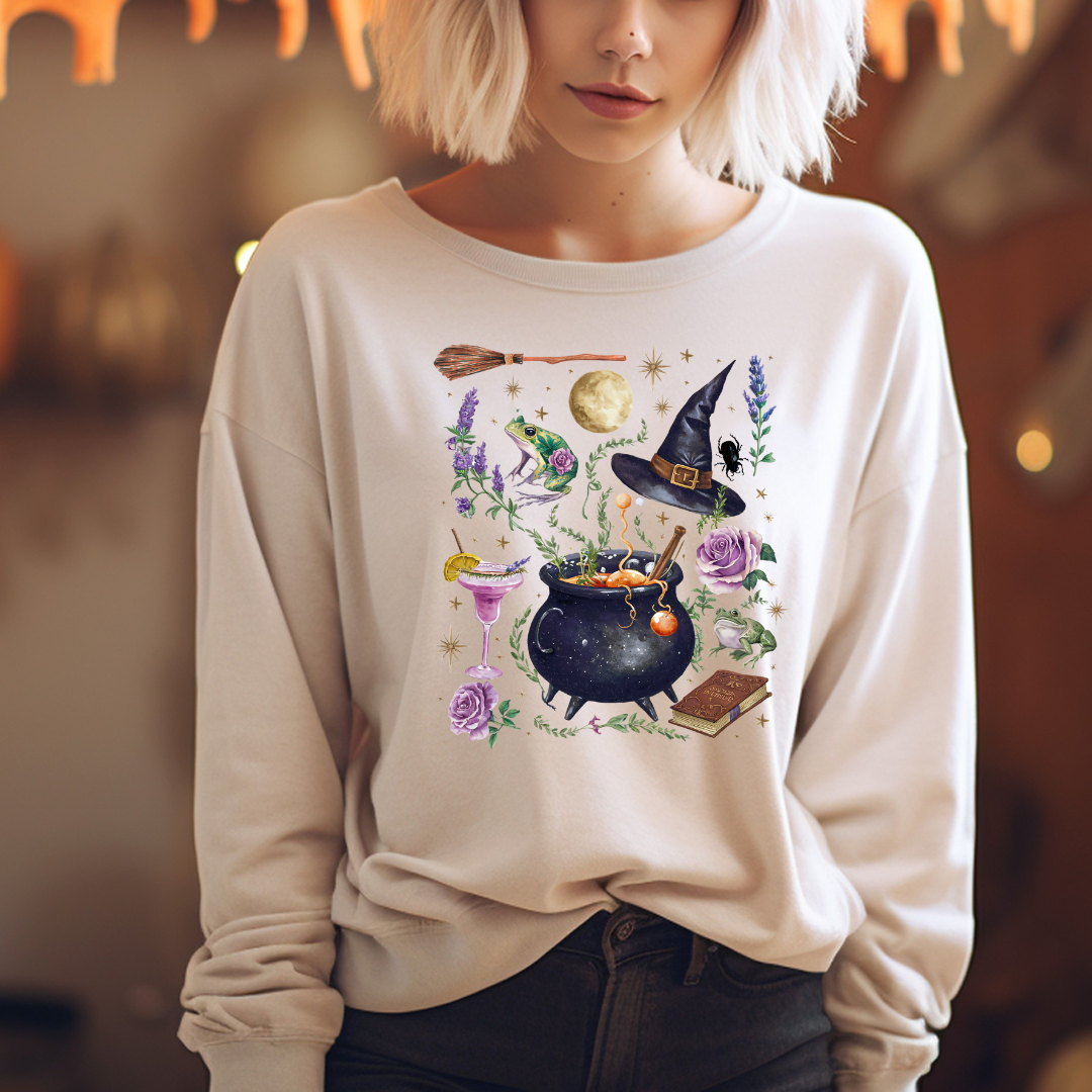 Practical Magic Ladies Crewneck Sweater