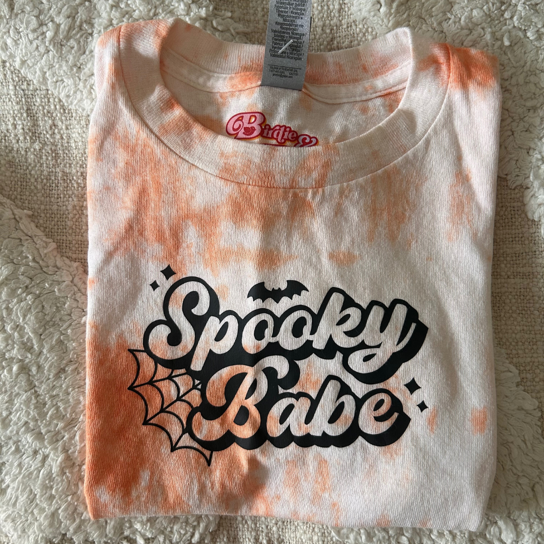 Spooky Babe Kids Halloween Tee shirt kids and adult