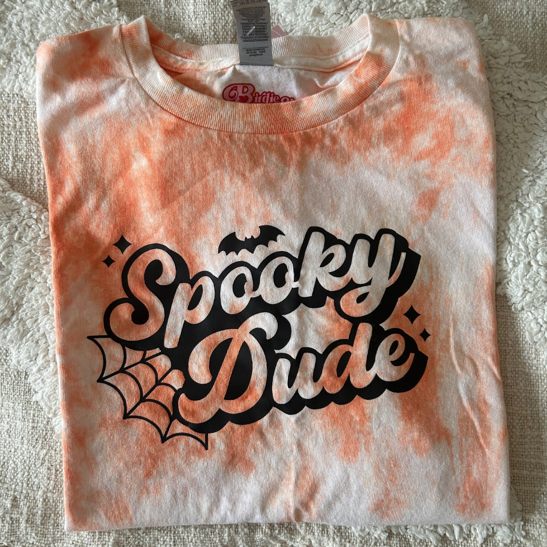 Spooky Dude Kids Halloween kids Tee Shirt