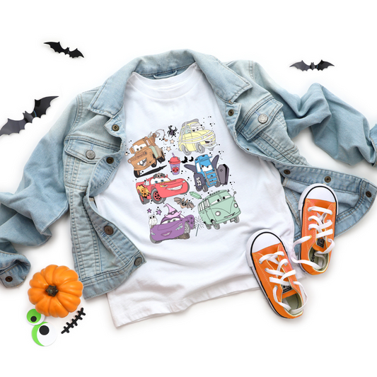 Halloween Cars kids T-shirt