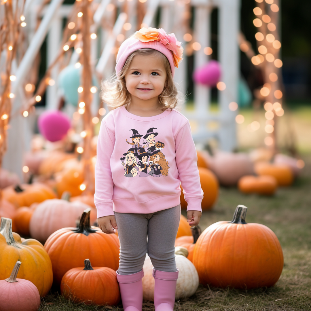 Mommy and me Halloween Princess Matching crewneck sweater