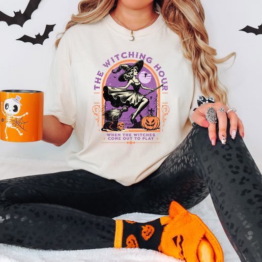 Witching hour graphic T-shirt