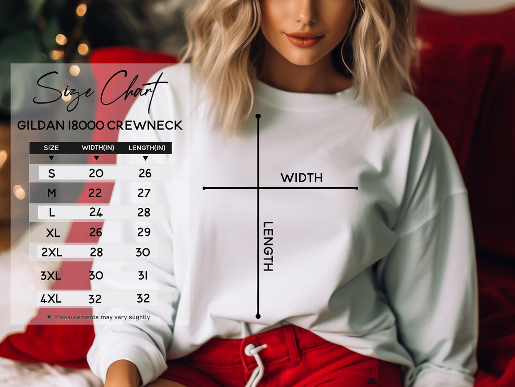 Merry Mama Ladies Christmas Crewneck Sweatshirt