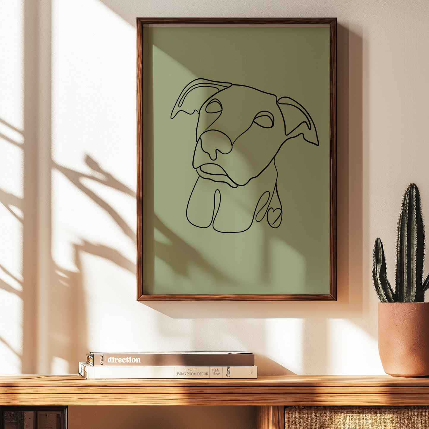 Custom One line drawing Pet Portrait, Digital Print High resolution 300 DPI, digital download (not a physical print)