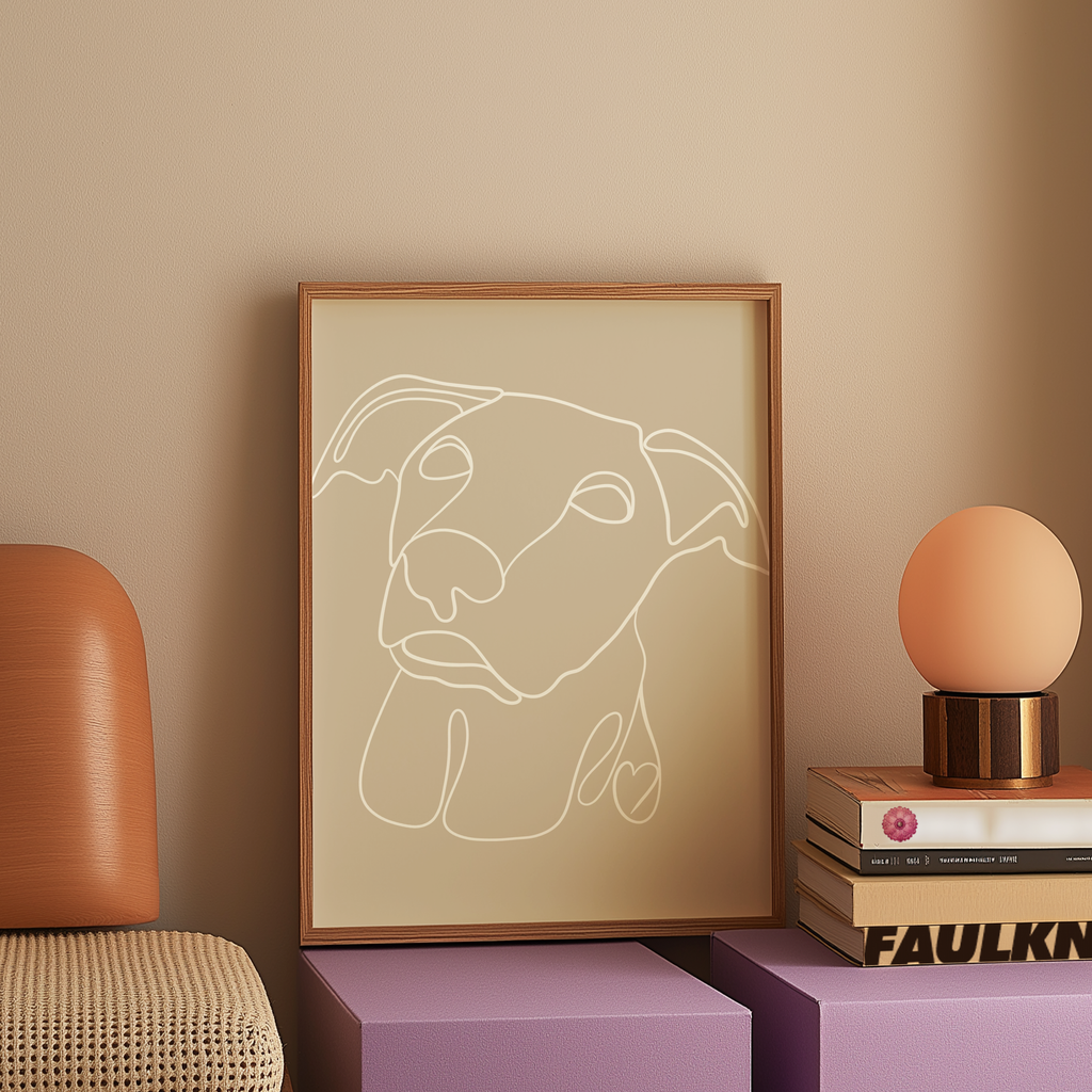 *CUSTOM* One-Line Drawing Digital Illustration | DIGITAL FILE ONLY