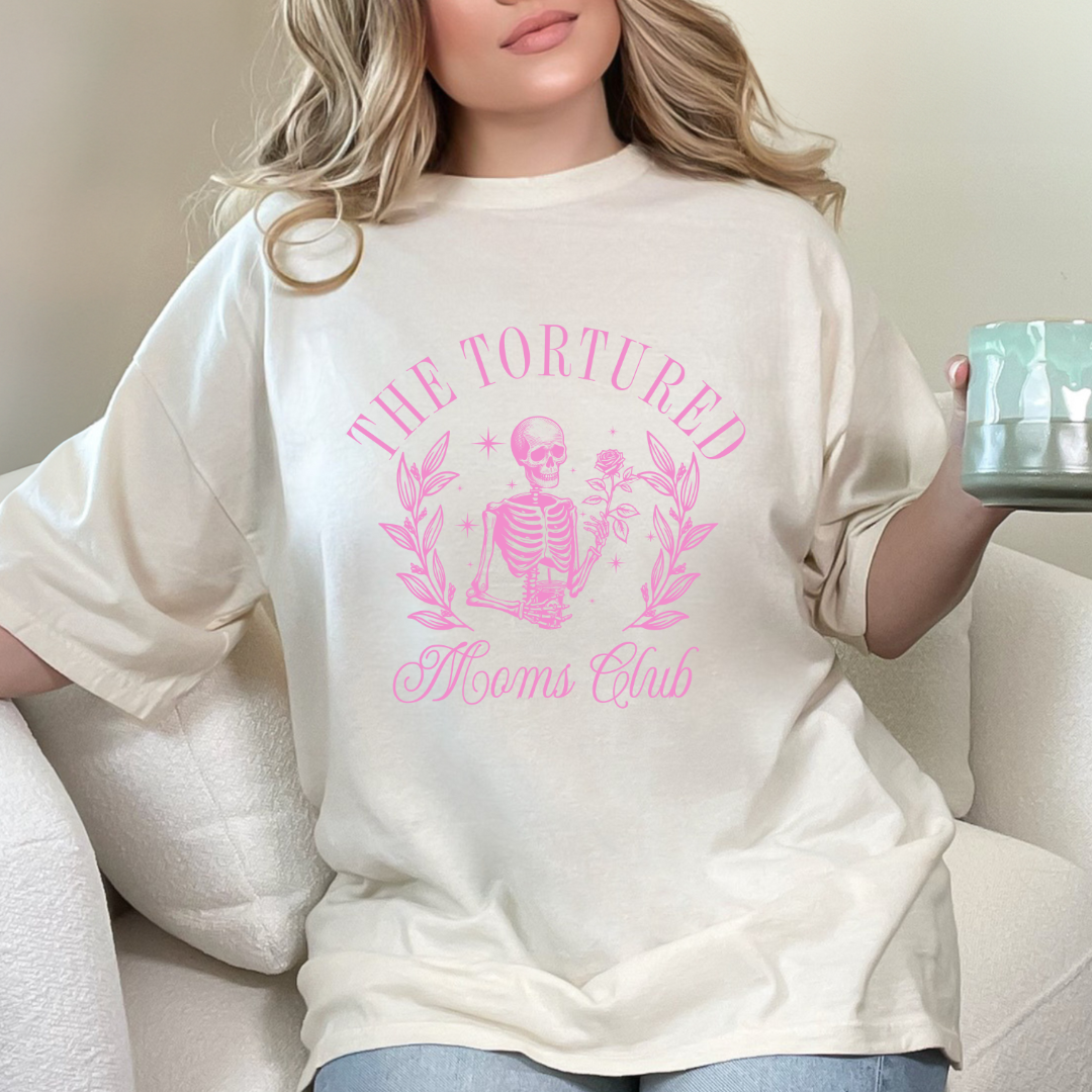 Tortured moms club Ladies T-shirt