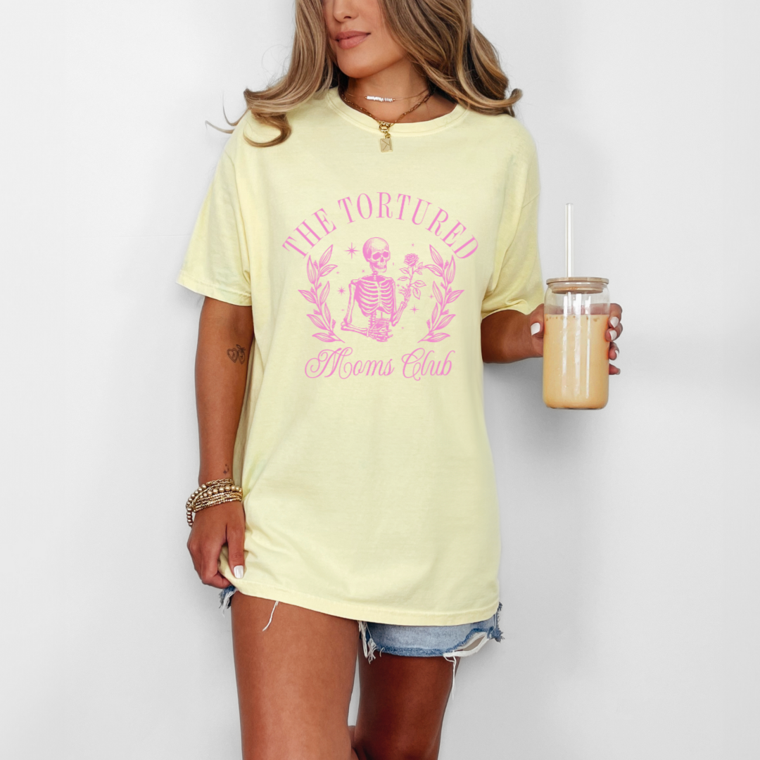 Tortured moms club Ladies T-shirt