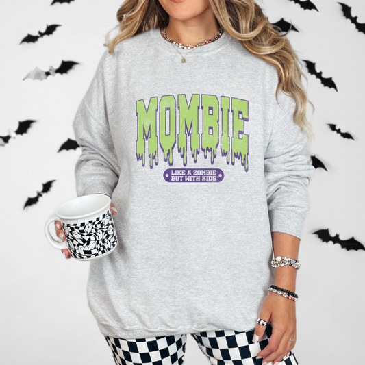 Mombie Womens ladies crewneck sweater