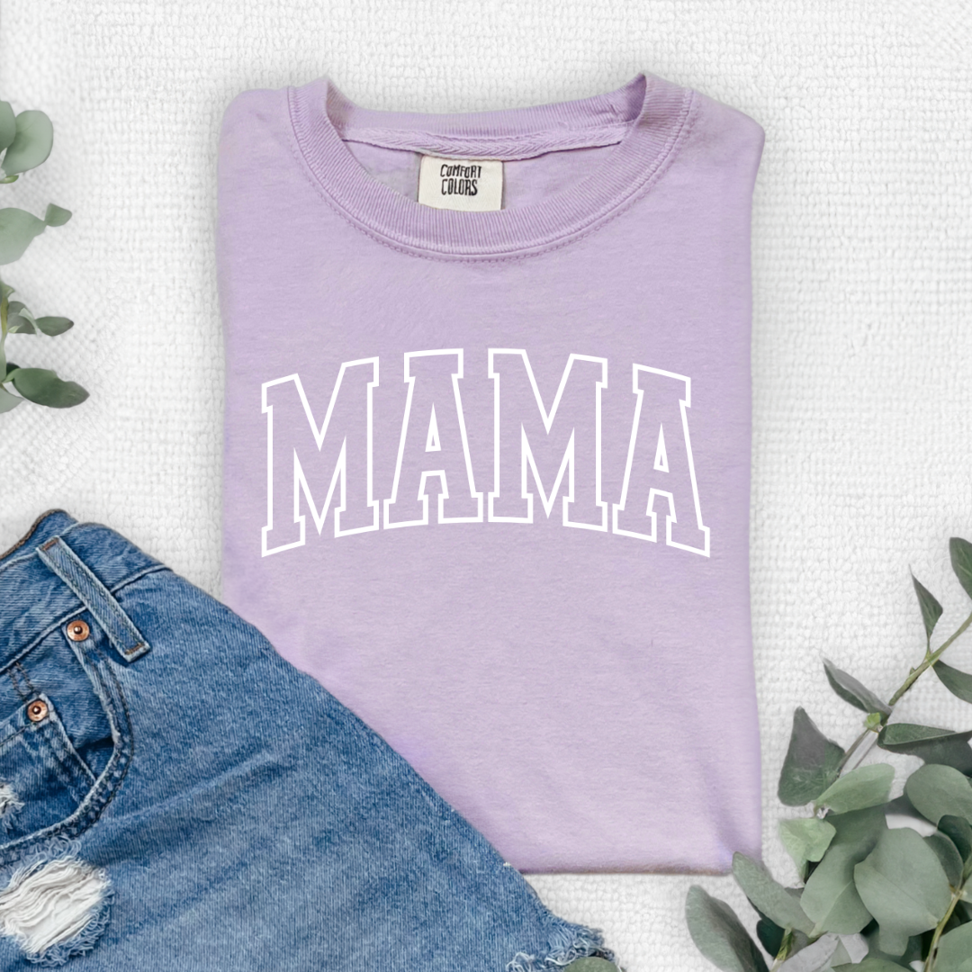 MAMA varsity tee shirt