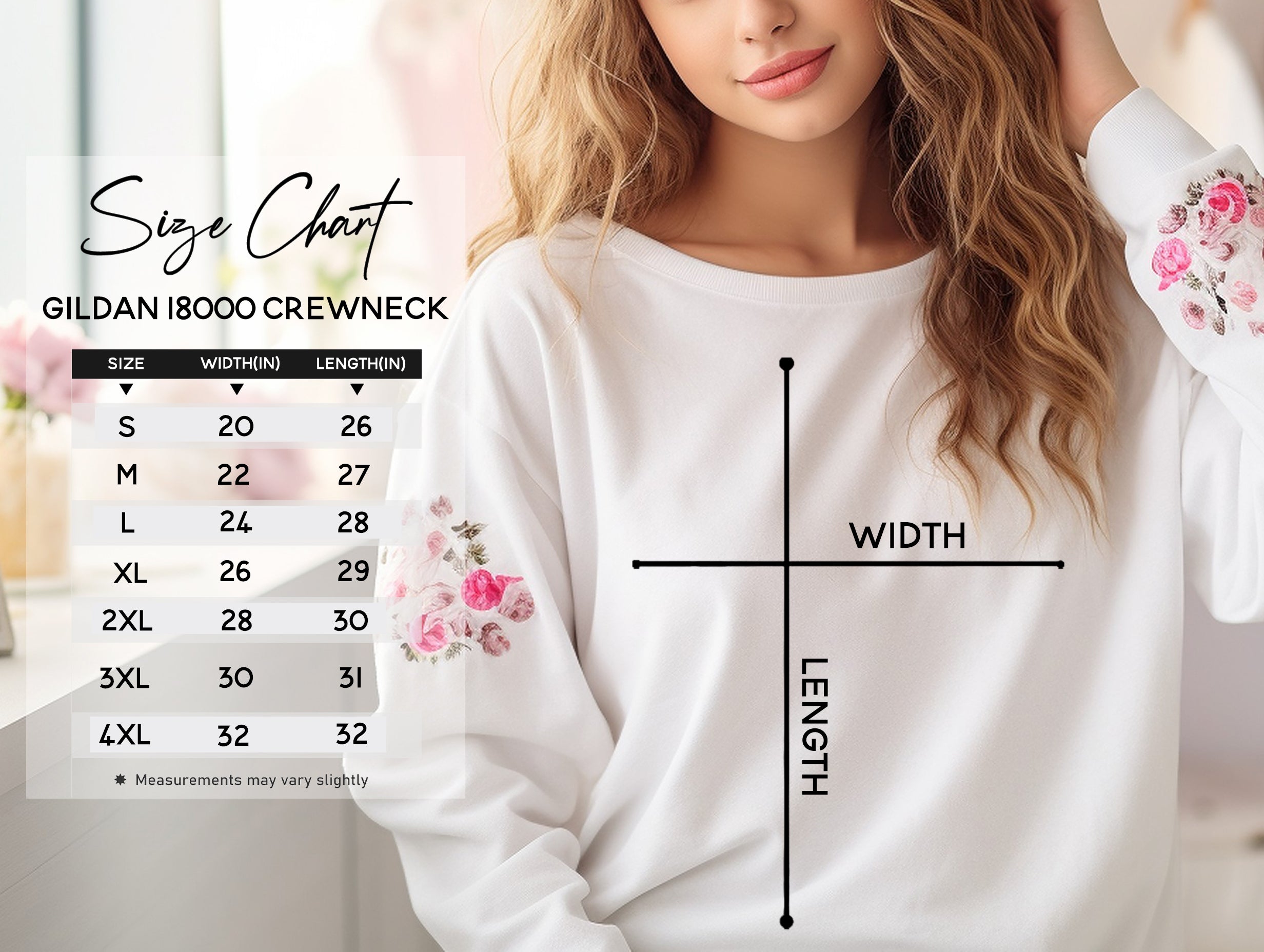 Mama Candy Heart Graphic Ladies Crewneck Sweater