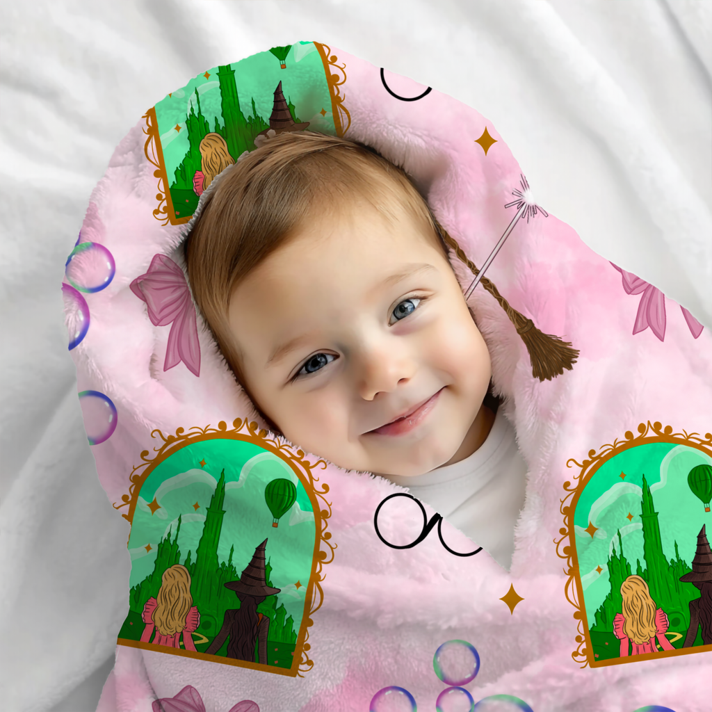 Emerald Dreams Minky Blanket