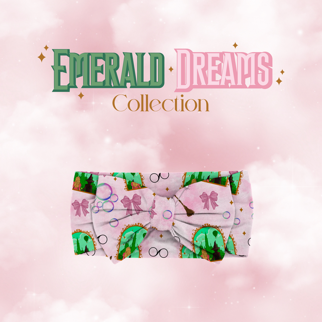 Emerald Dreams Bamboo Headbands