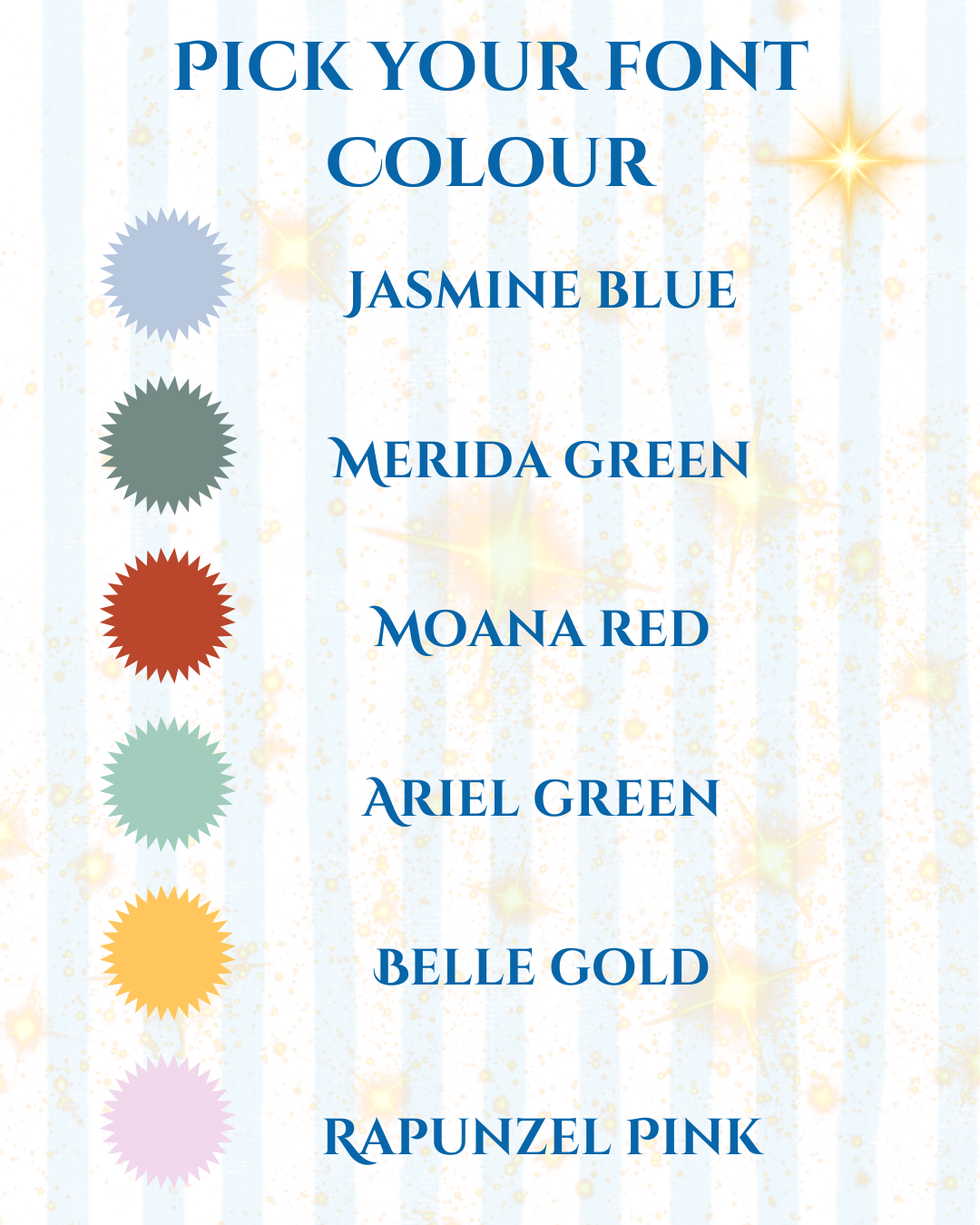 *CUSTOM* "Pick Your Princess" Graphic Kids and Adult T-Shirt