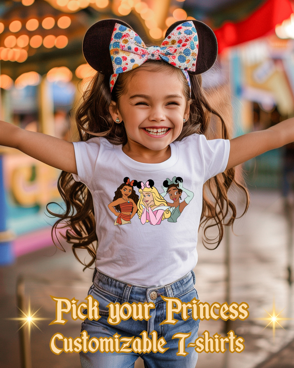 *CUSTOM* "Pick Your Princess" Graphic Kids and Adult T-Shirt