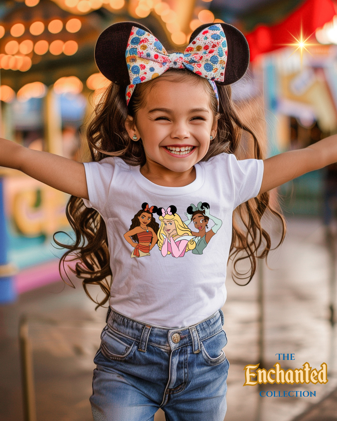 Enchanted Collection "Pick your Princess" Custom kids and adult T-shirts