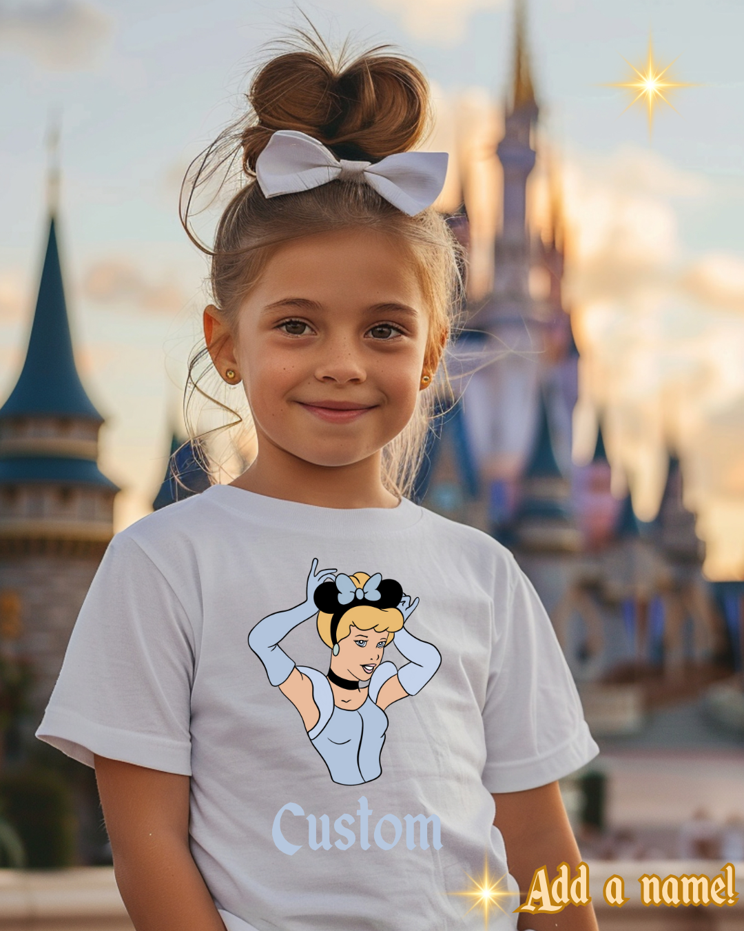 Enchanted Collection "Pick your Princess" Custom kids and adult T-shirts