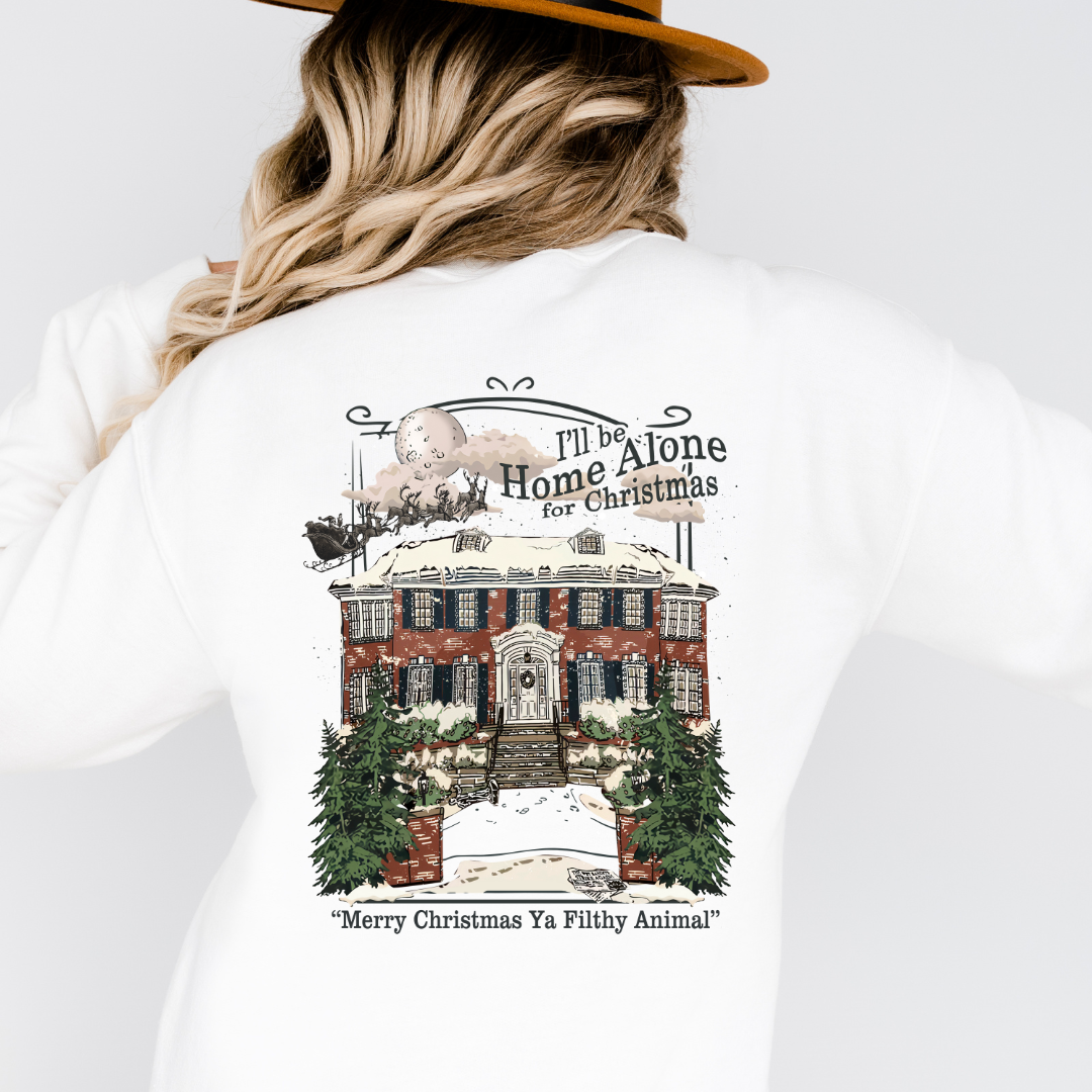 McCallister Home Security Graphic Unisex Adult Crewneck Sweater