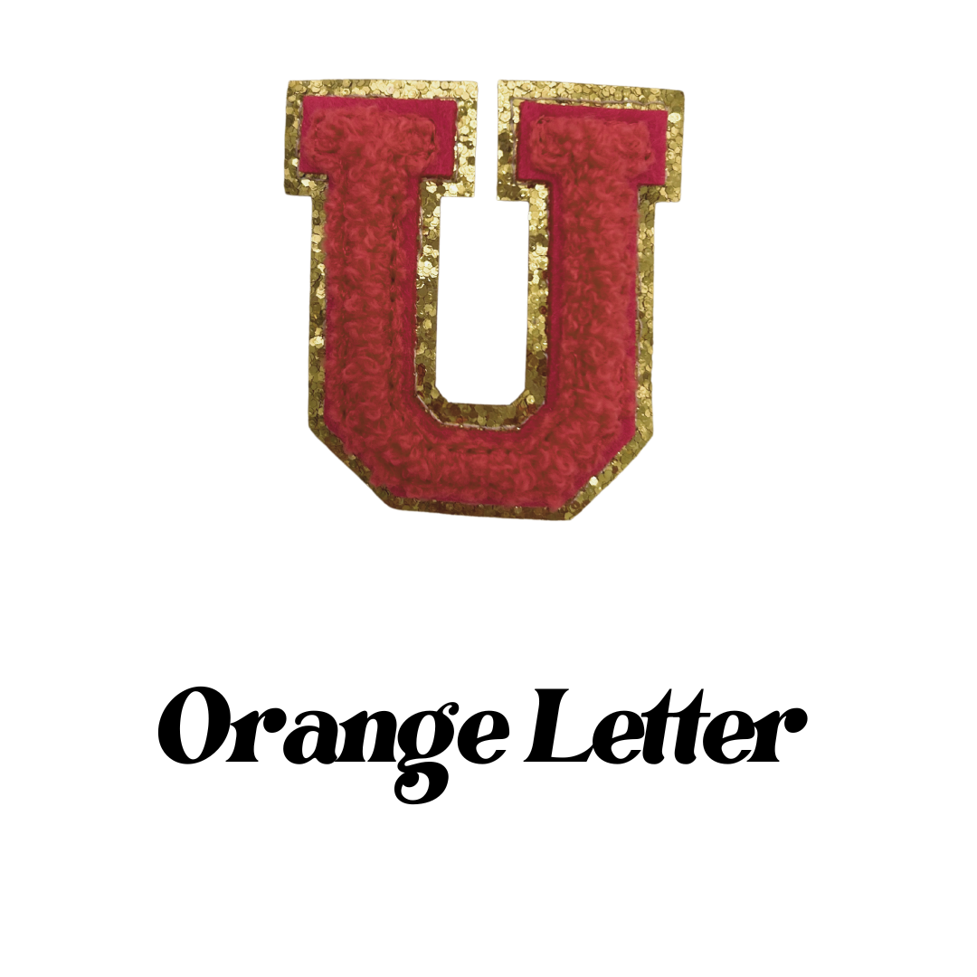 Custom Chenille Letter Crewneck sweater adult and kids