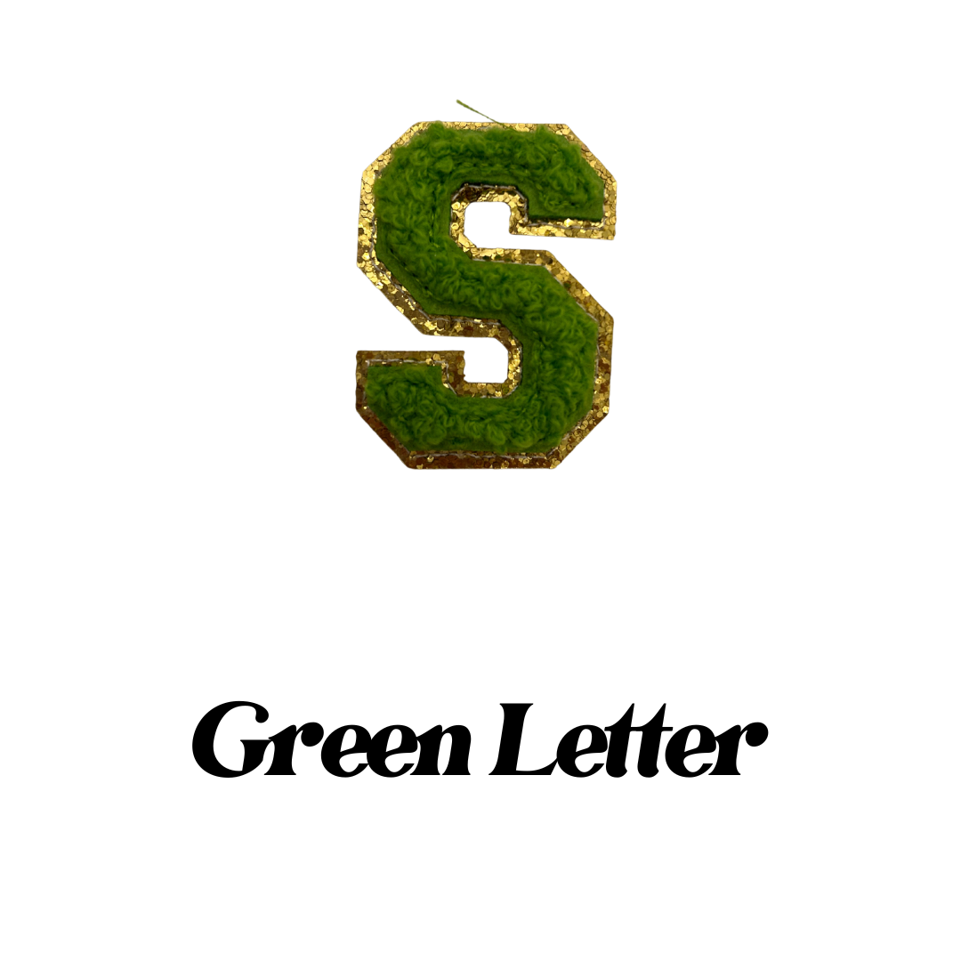 Custom Chenille Letter Crewneck sweater adult and kids