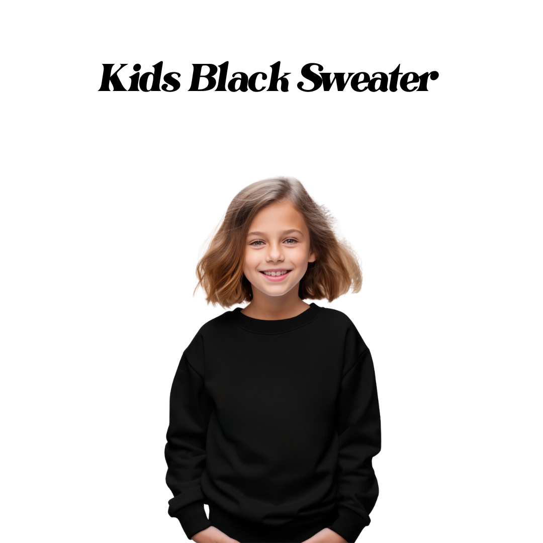 Custom Chenille Letter Crewneck sweater adult and kids