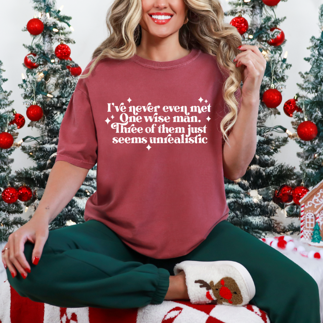 Three Wisemen Graphic Adult T-Shirt