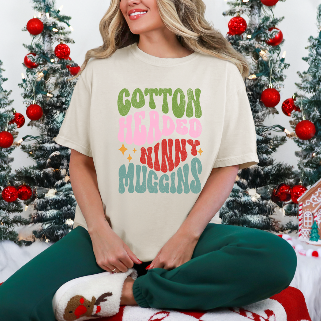 Cotton Headed Ninny Muggins Graphic Ladies T-Shirt