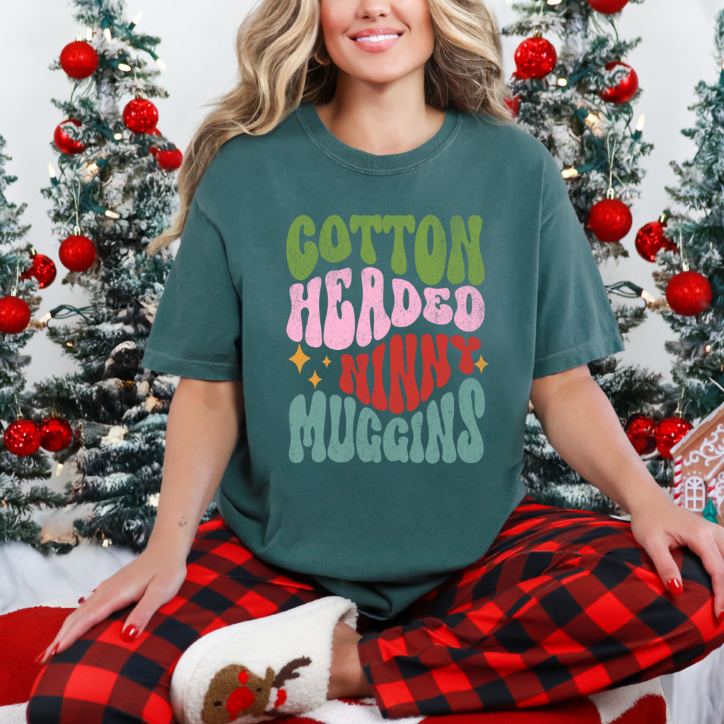 Cotton Headed Ninny Muggins Graphic Ladies T-Shirt
