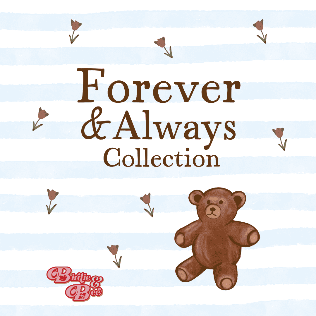 Forever and Always Little Zips Bamboo Pajama Birdie and Bee